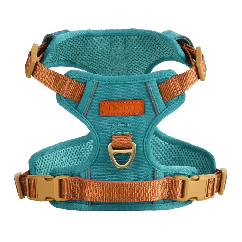 Harnais baudrier rétro anti-rupture pour chien