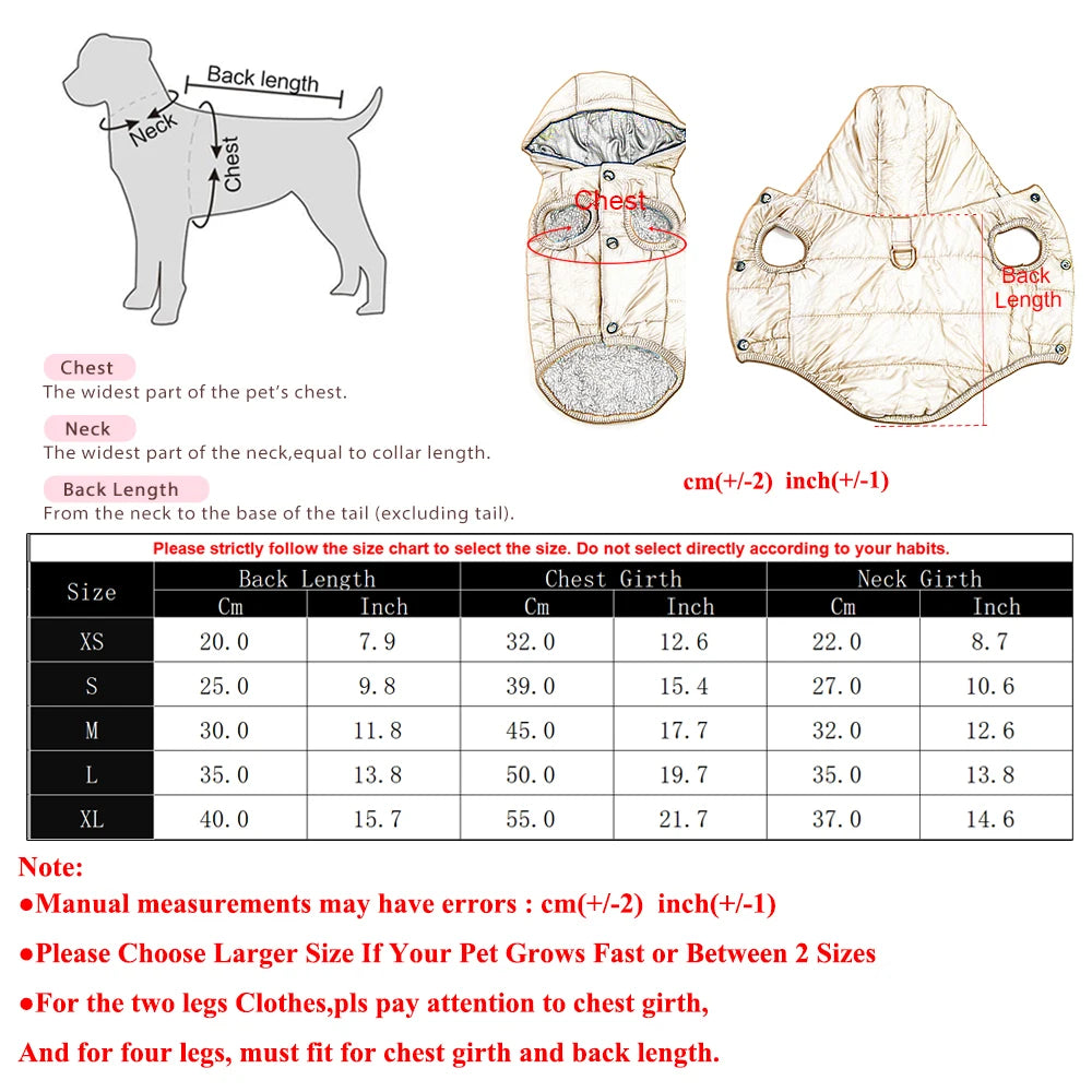 Manteau polaire à capuche pour chien