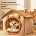 Maisonnette lit 4 saisons pour petit chien et chat