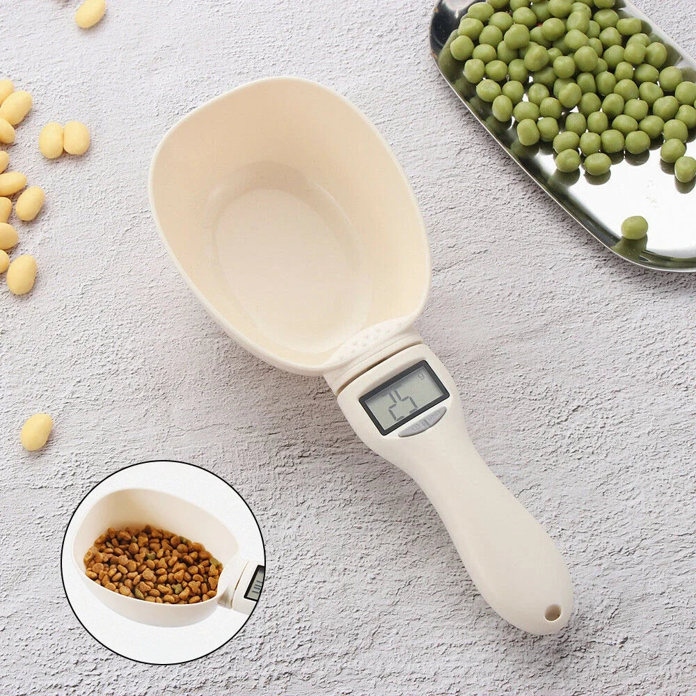 Balance électronique doseuse pour croquettes chien et chat