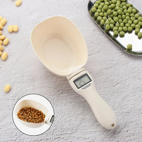 Balance électronique doseuse pour croquettes chien et chat