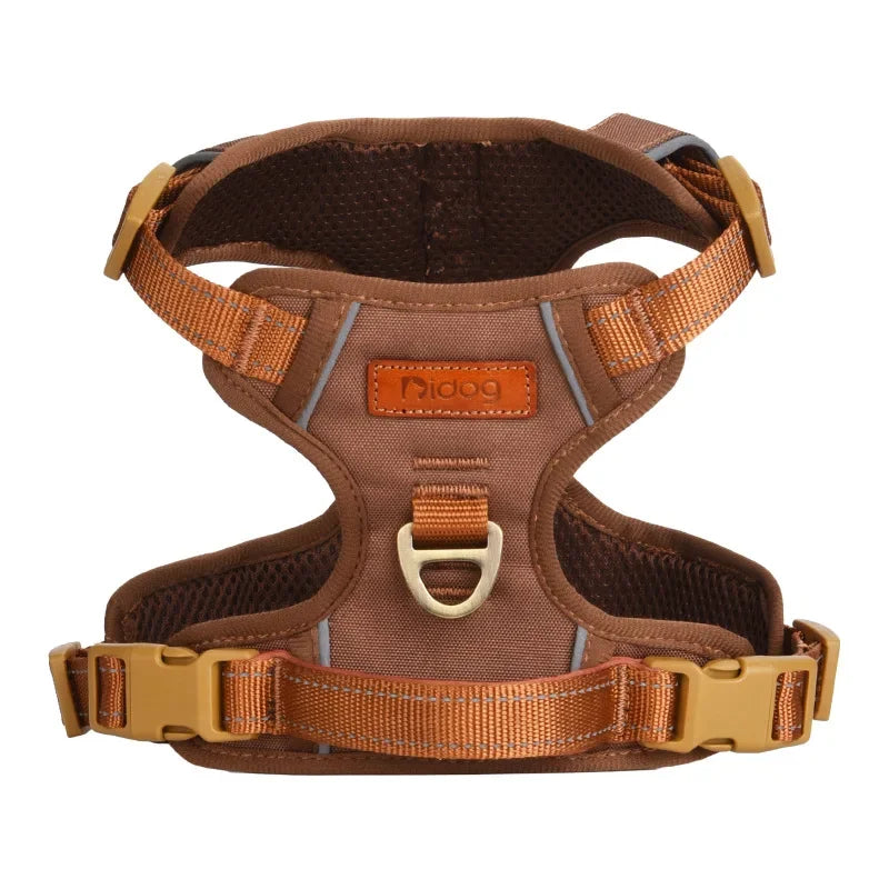Harnais baudrier rétro anti-rupture pour chien
