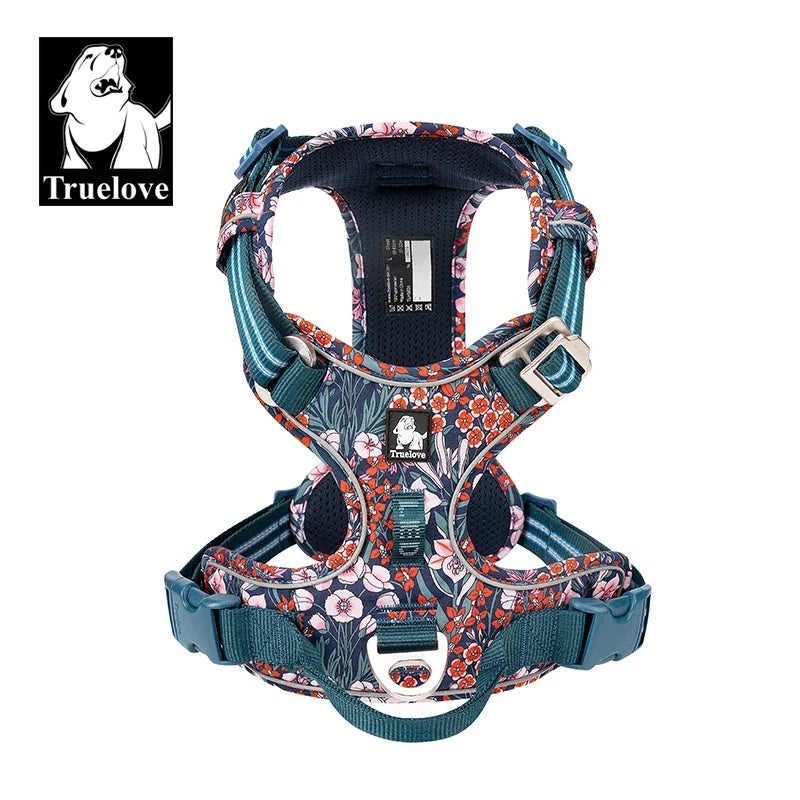 Harnais anti-traction réfléchissant pour chien