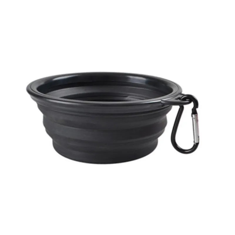 Gamelle pliable en silicone pour chien et chat