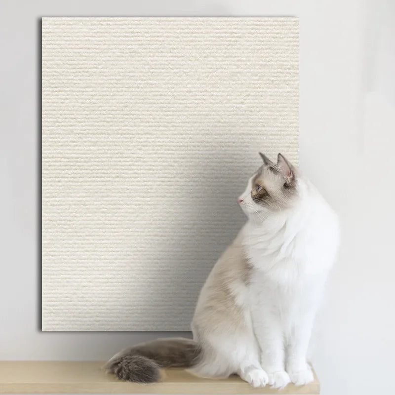 Tapis griffoir auto-adhésif découpable pour chat
