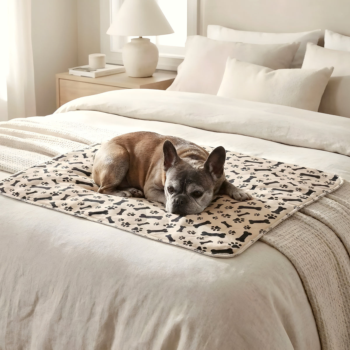 Alèse lavable 3 couches 40 x 60 cm pour chien
