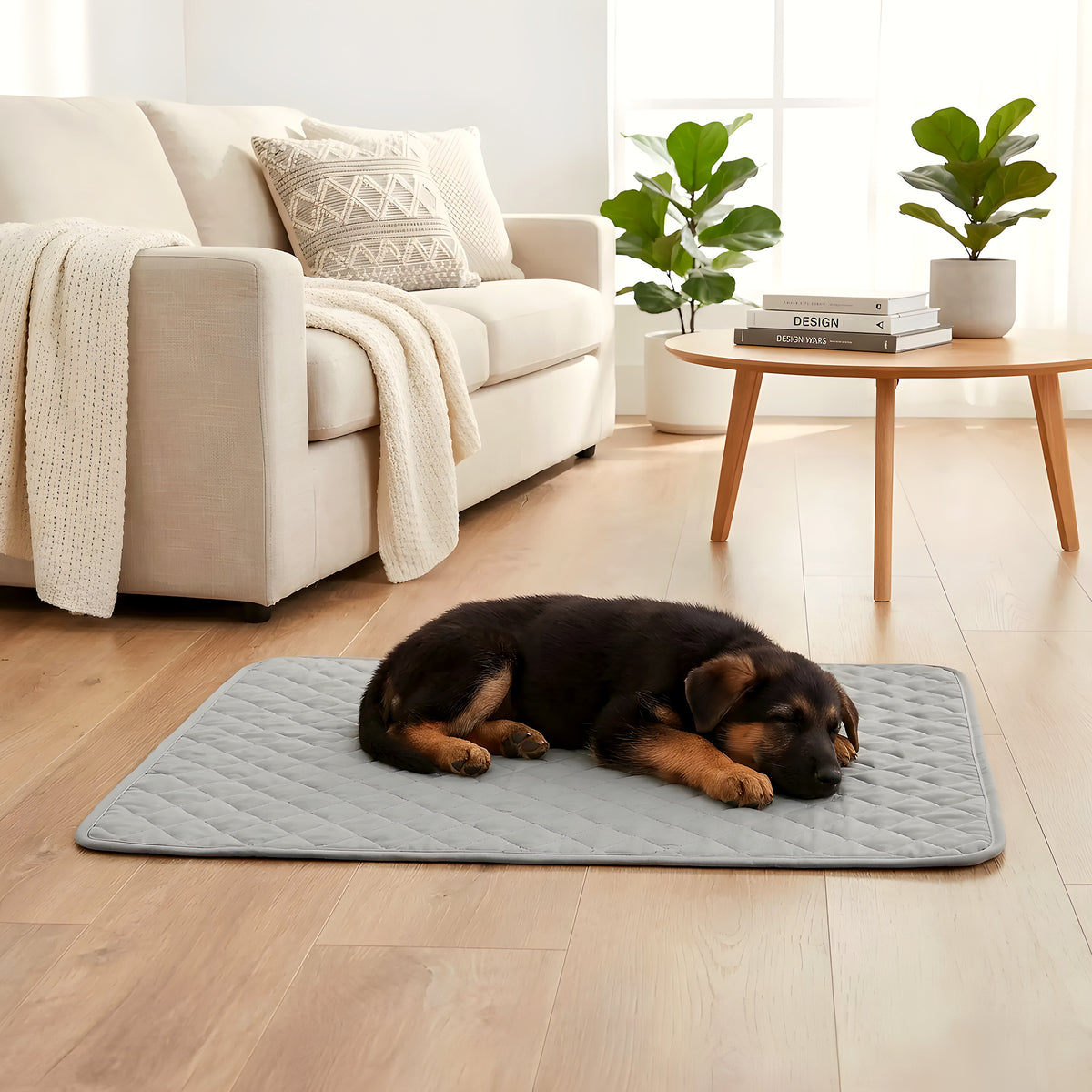 Alèse lavable pour chiot, 3 couches