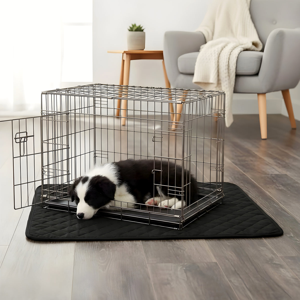 Alèse lavable pour chiot, 3 couches