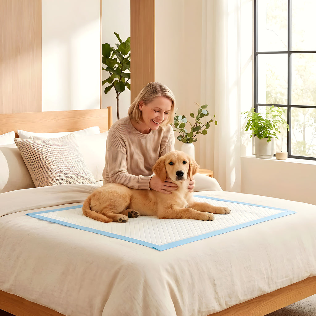 Alèses jetables ultra-absorbantes pour chien
