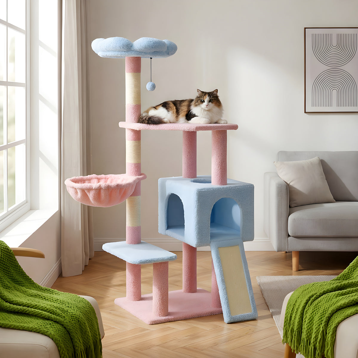 Arbre à chat 120 cm