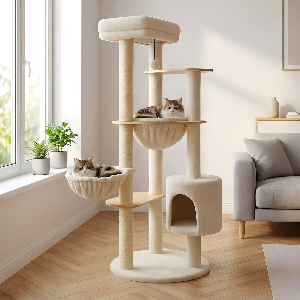 Arbre à chat 136 cm