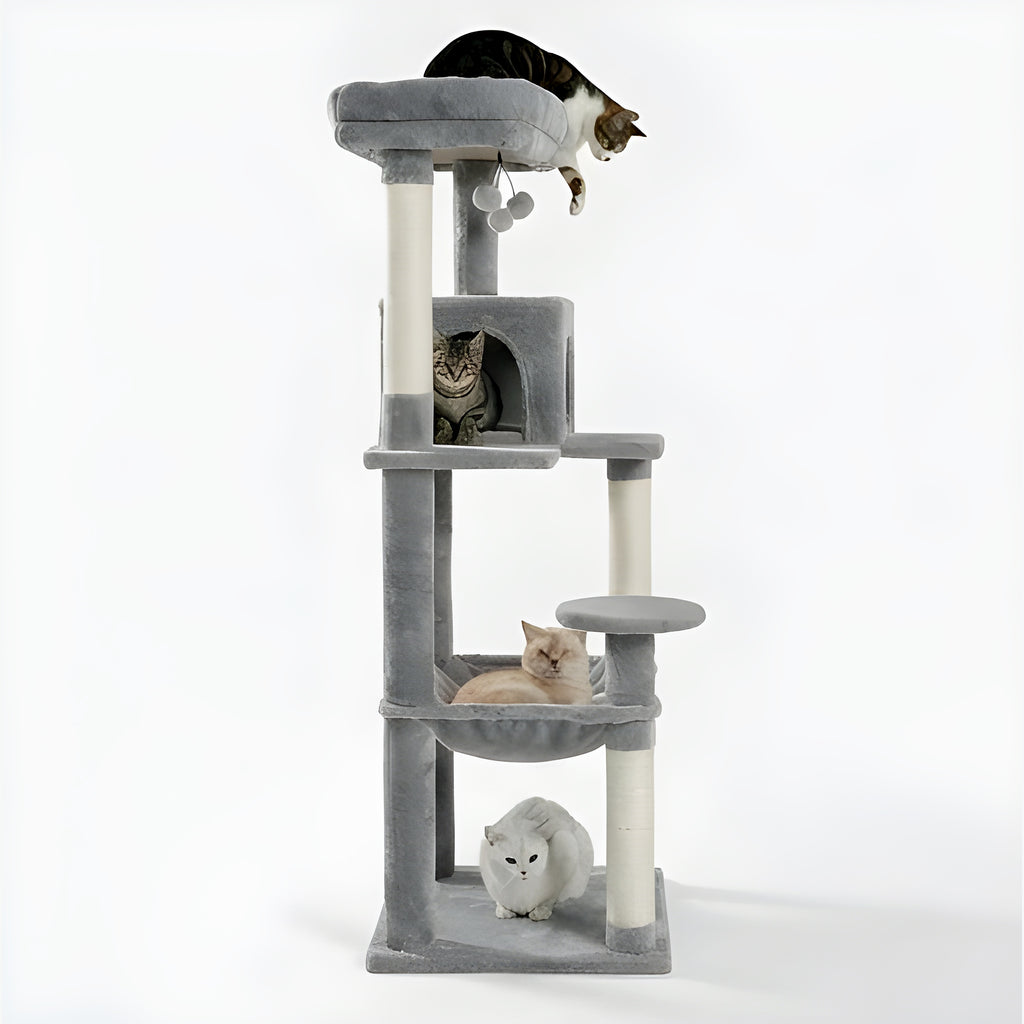 Arbre à chat 143 cm hamac XXL