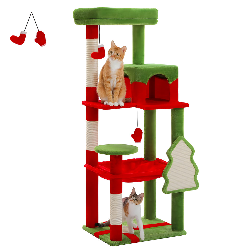 Arbre à chat 143 cm hamac XXL