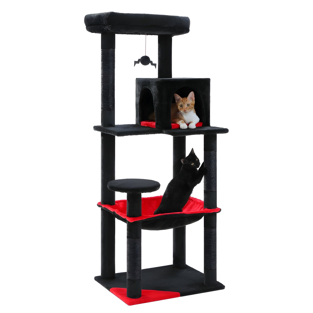Arbre à chat 143 cm hamac XXL