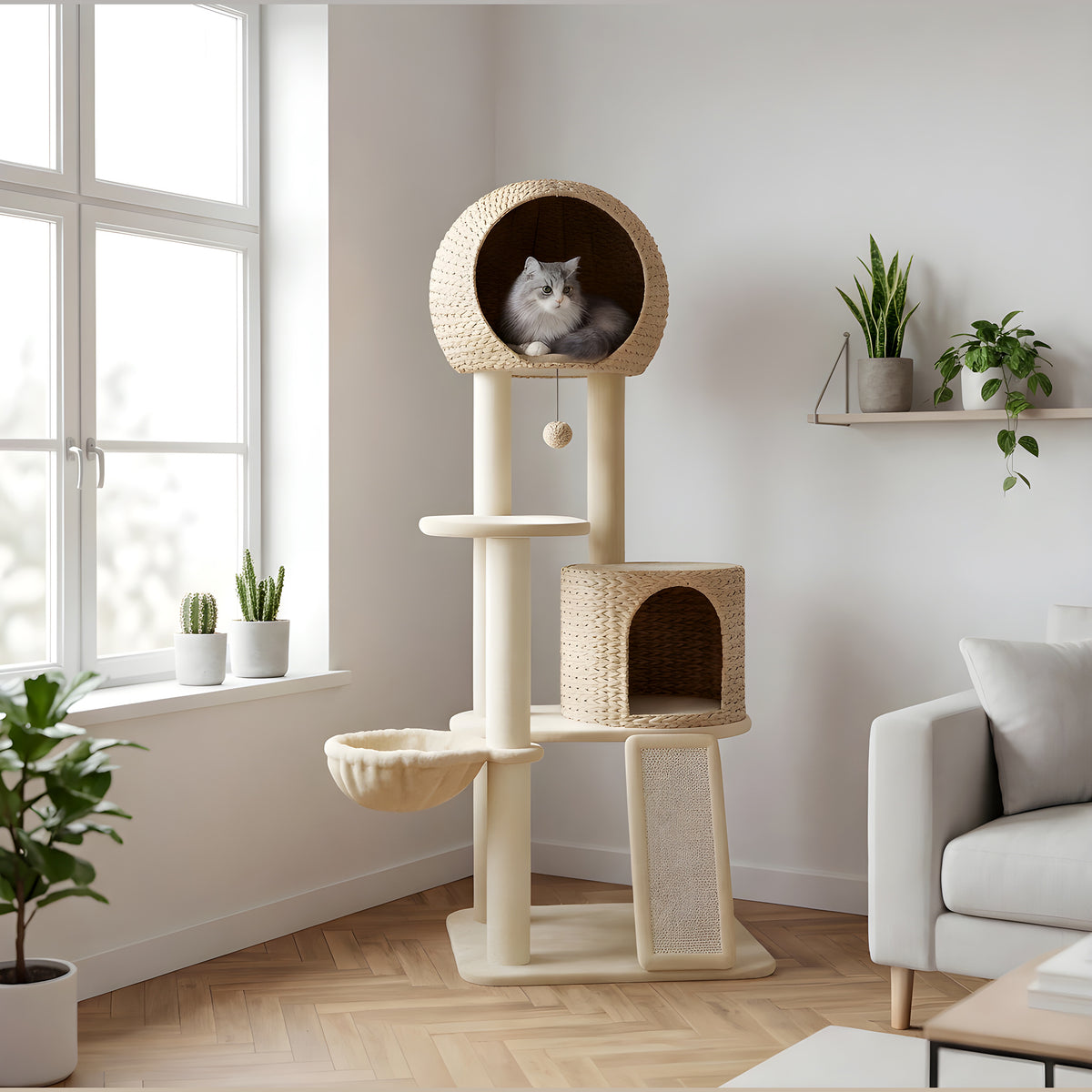 Arbre à chat 150 cm