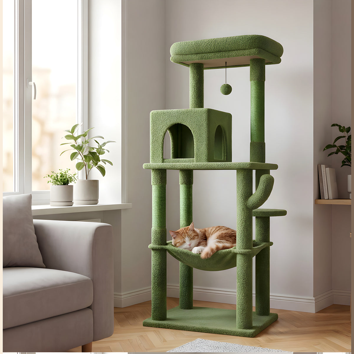 Arbre à chat cactus 143 cm