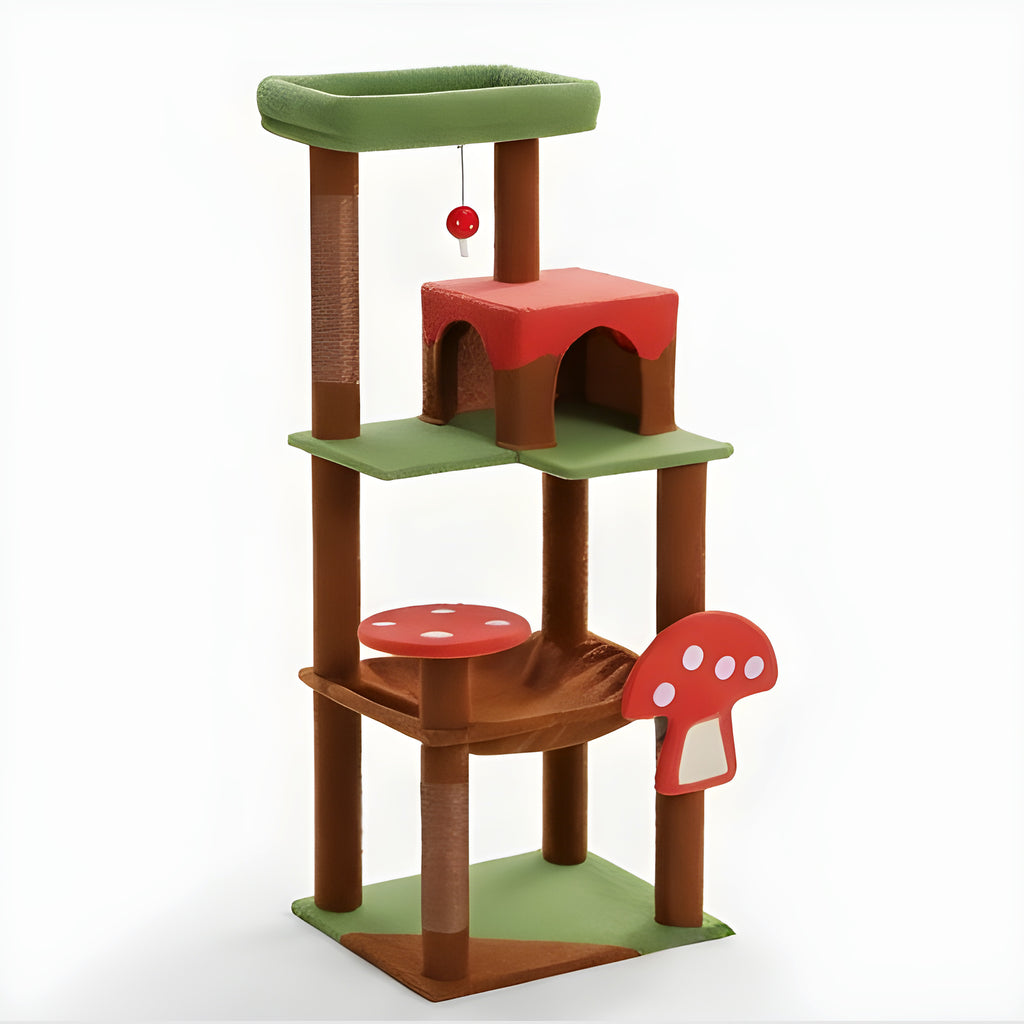 Arbre à chat champignon 143 cm