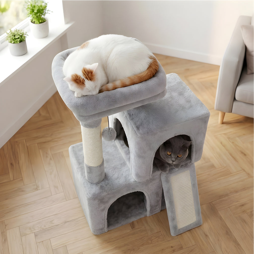 Arbre à chat compact 77 cm