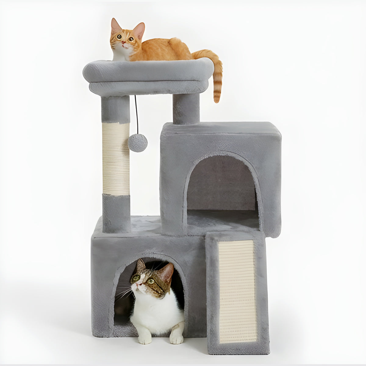 Arbre à chat compact 77 cm