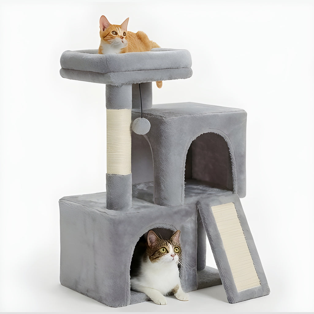 Arbre à chat compact 77 cm