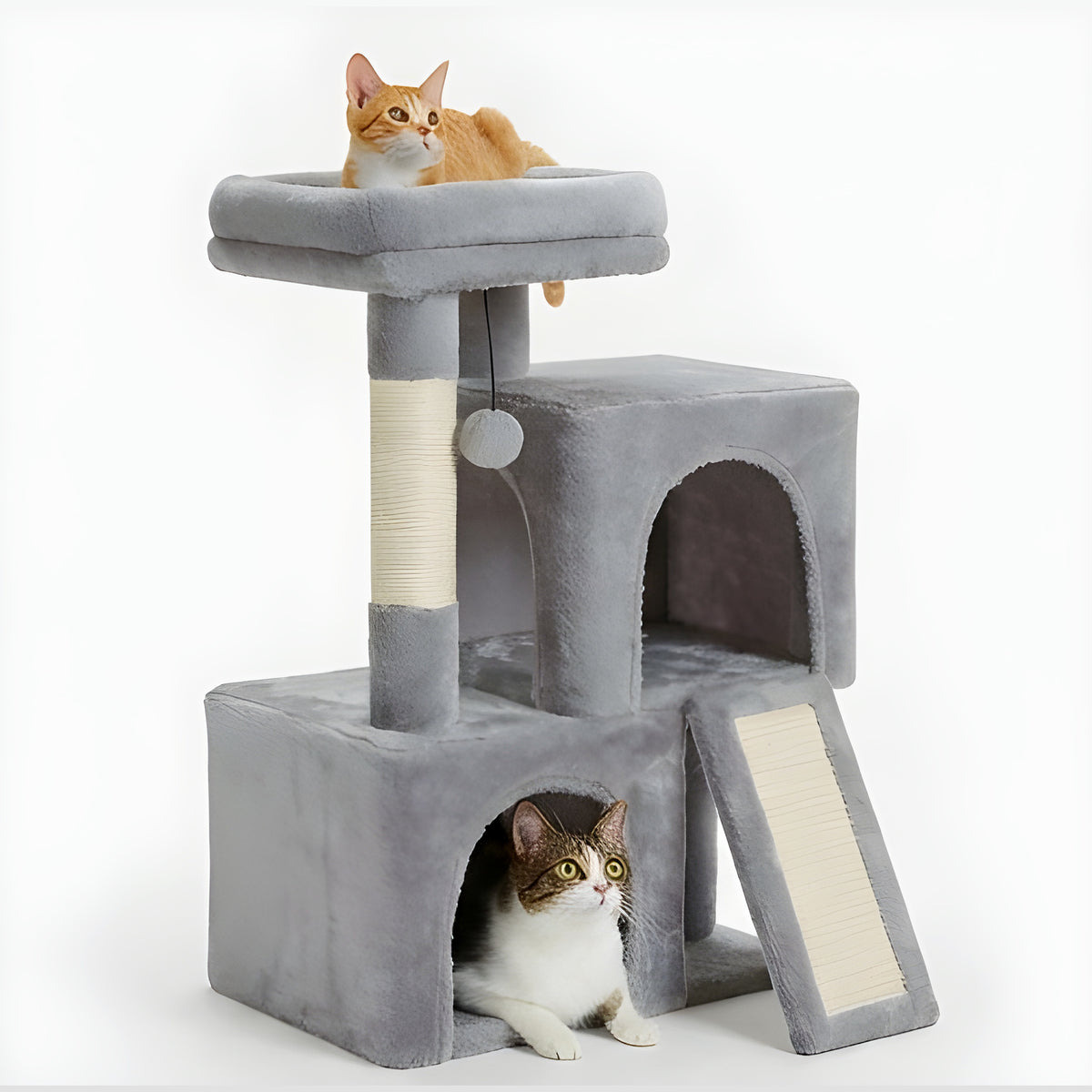 Arbre à chat compact 77 cm
