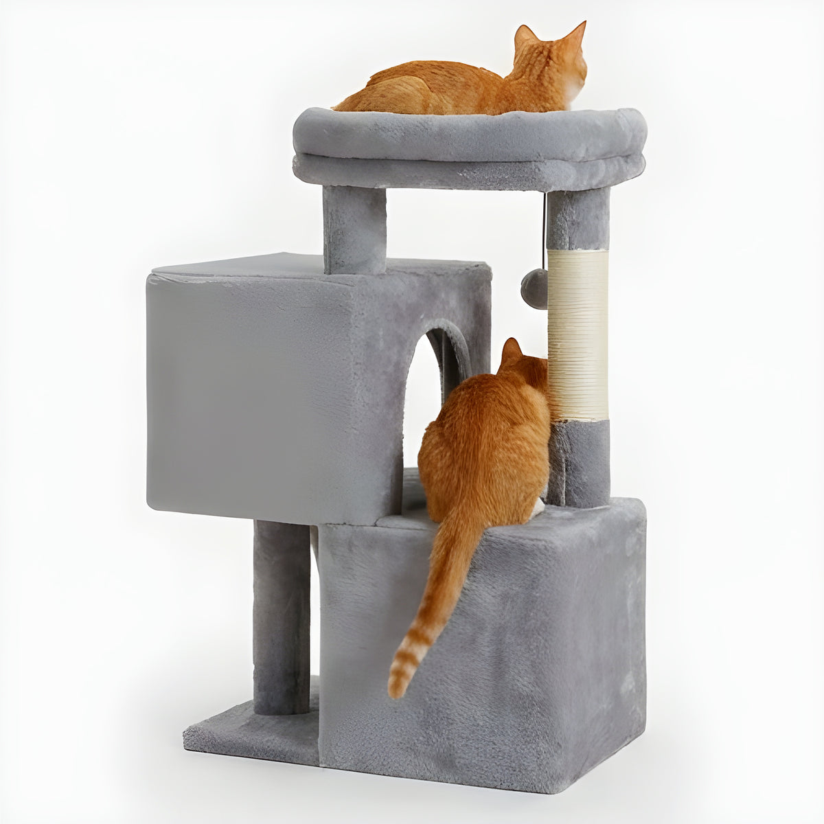 Arbre à chat compact 77 cm