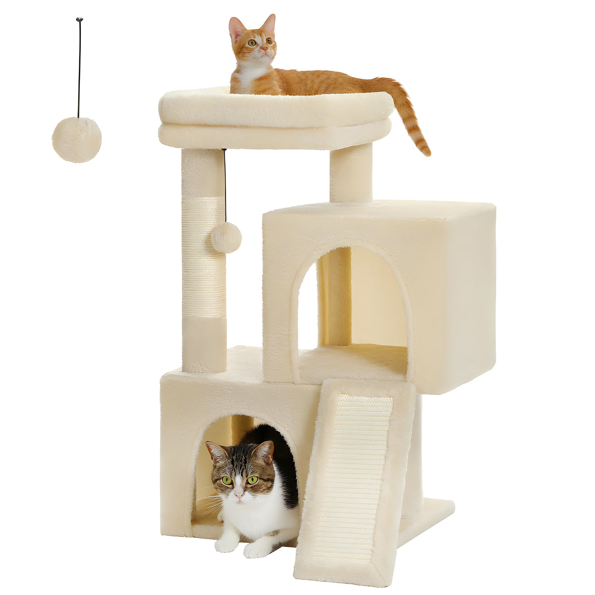 Arbre à chat compact 77 cm