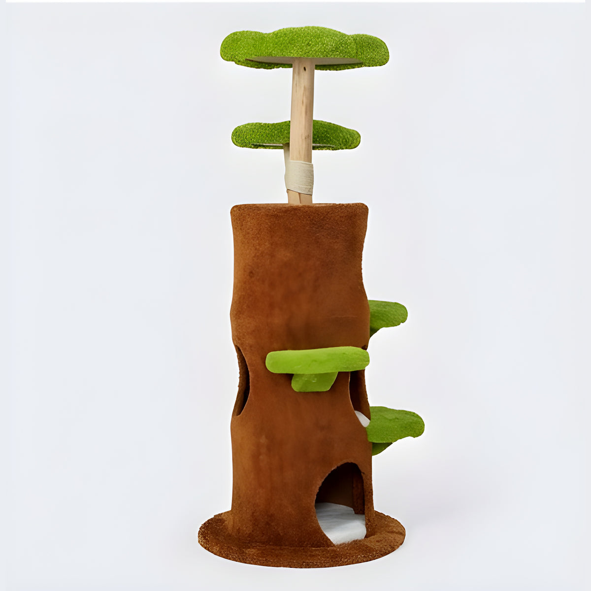Arbre à chat en bois 148 cm