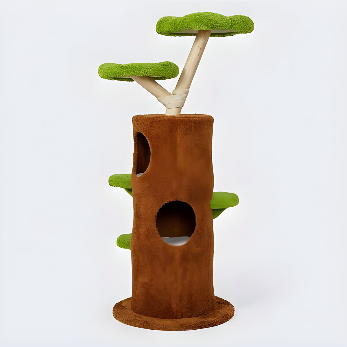 Arbre à chat en bois 148 cm