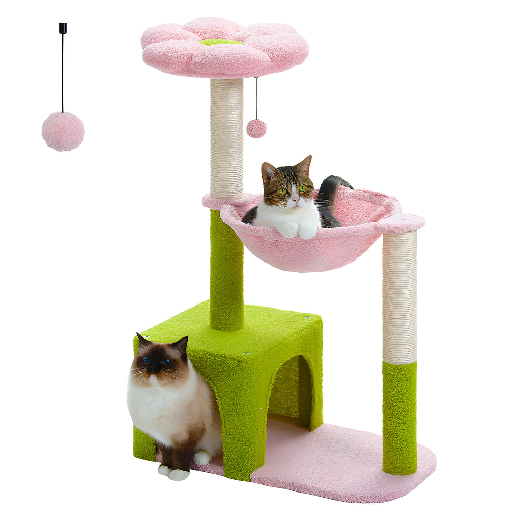 Arbre à chat fleur compact