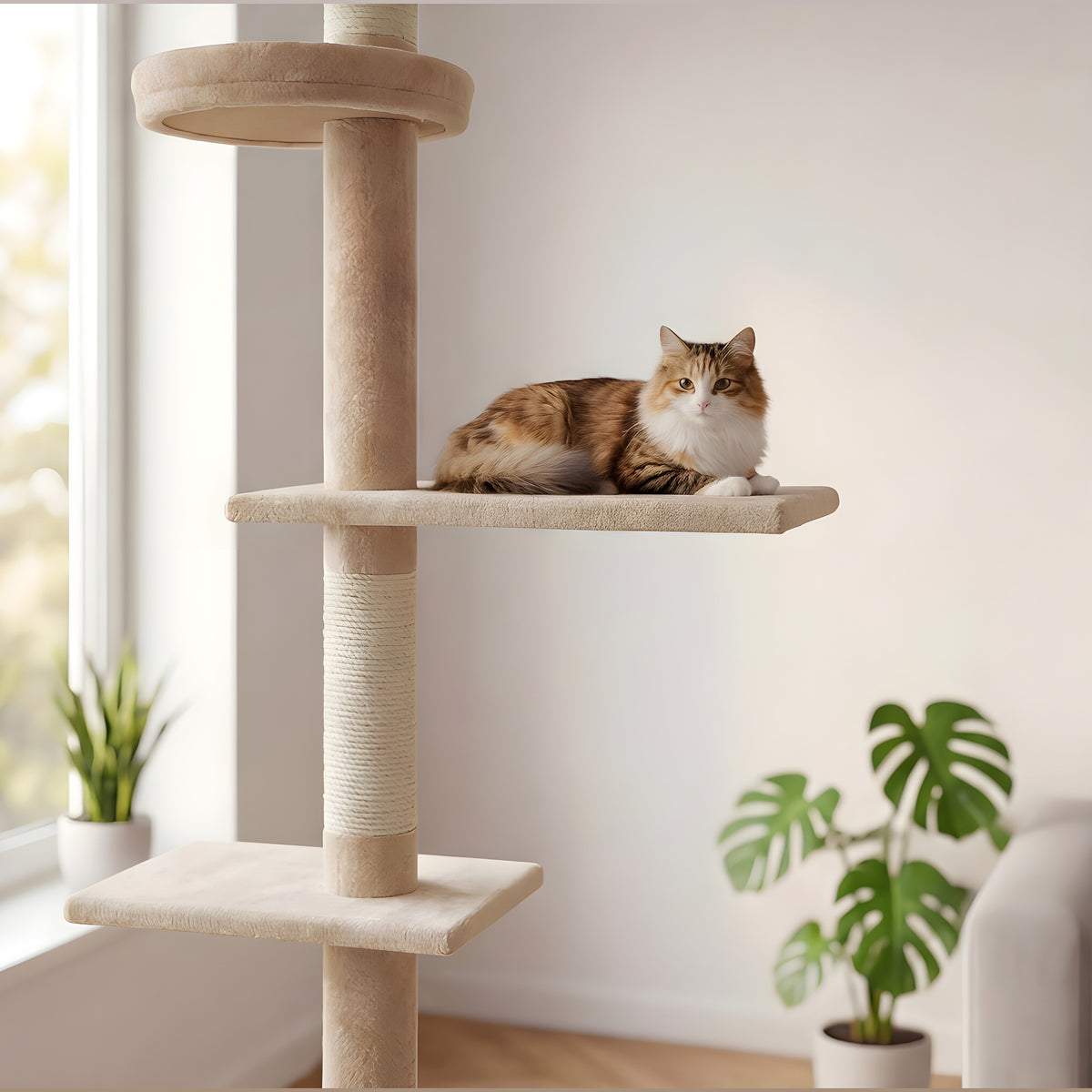 Arbre à chat sol-plafond 228-274 cm
