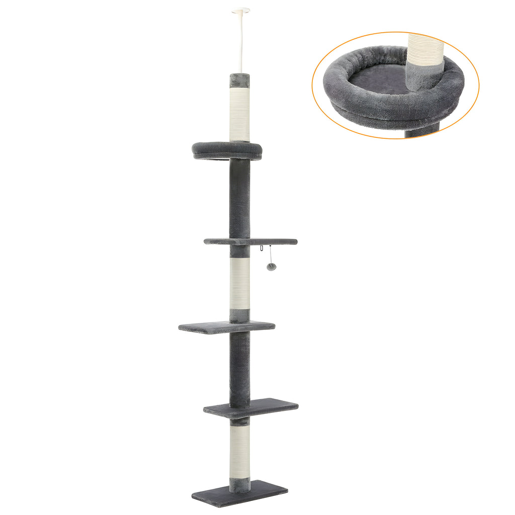 Arbre à chat sol-plafond 228-274 cm