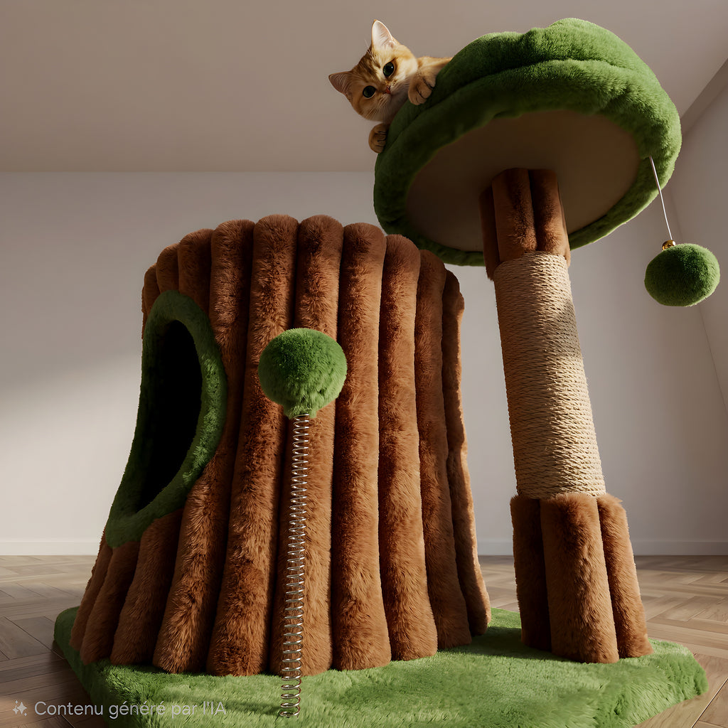 Arbre à chat tronc 53 cm