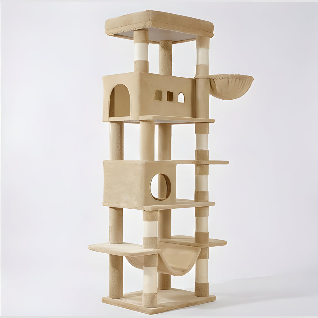 Arbre à chat XXL 210 cm 6 niveaux
