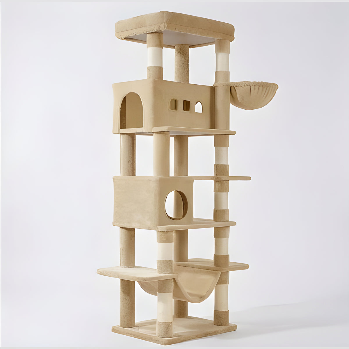 Arbre à chat XXL 210 cm 6 niveaux