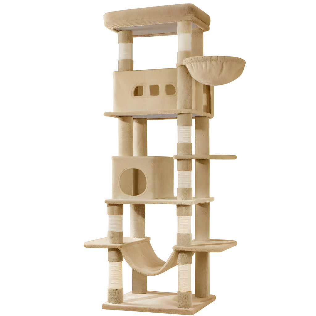 Arbre à chat XXL 210 cm 6 niveaux