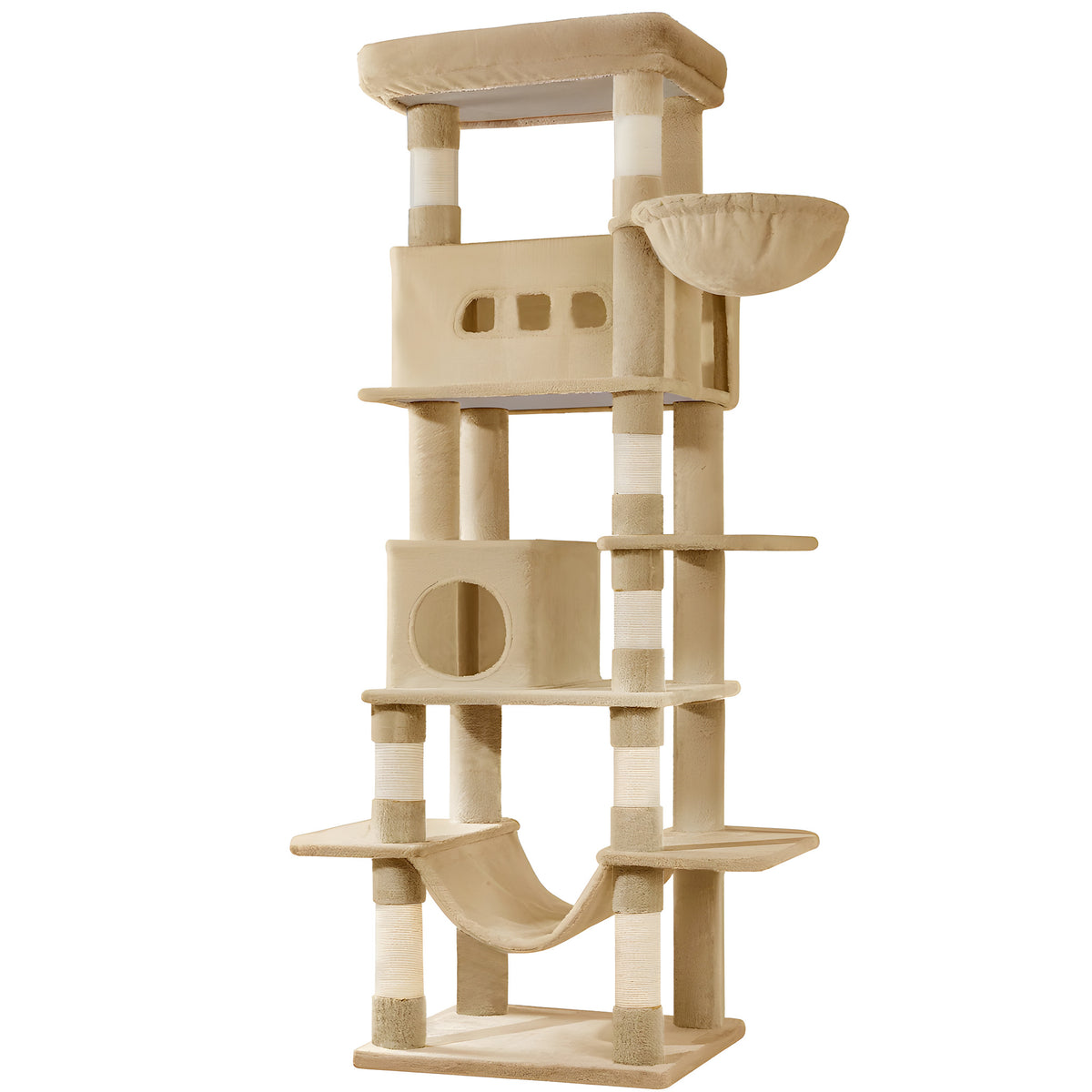 Arbre à chat XXL 210 cm 6 niveaux