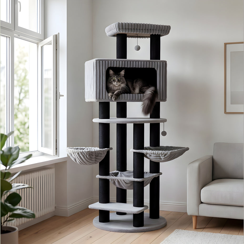Arbre à chat XXL 213 cm
