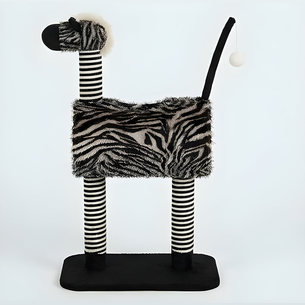 Arbre à chat zèbre 93 cm