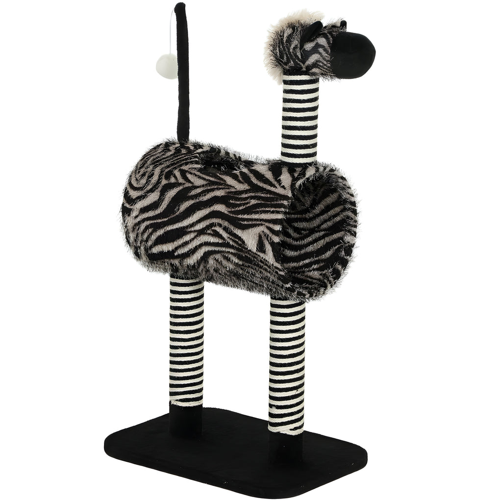 Arbre à chat zèbre 93 cm