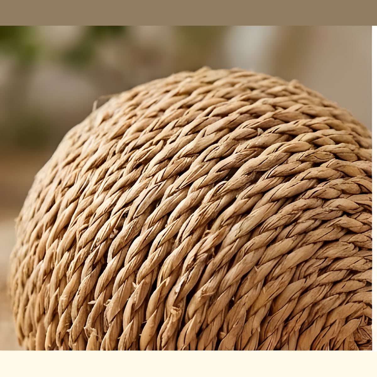 Balle en sisal avec grelot
