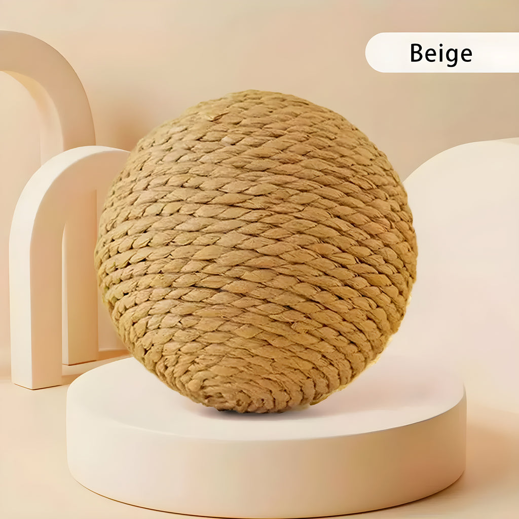 Balle en sisal avec grelot