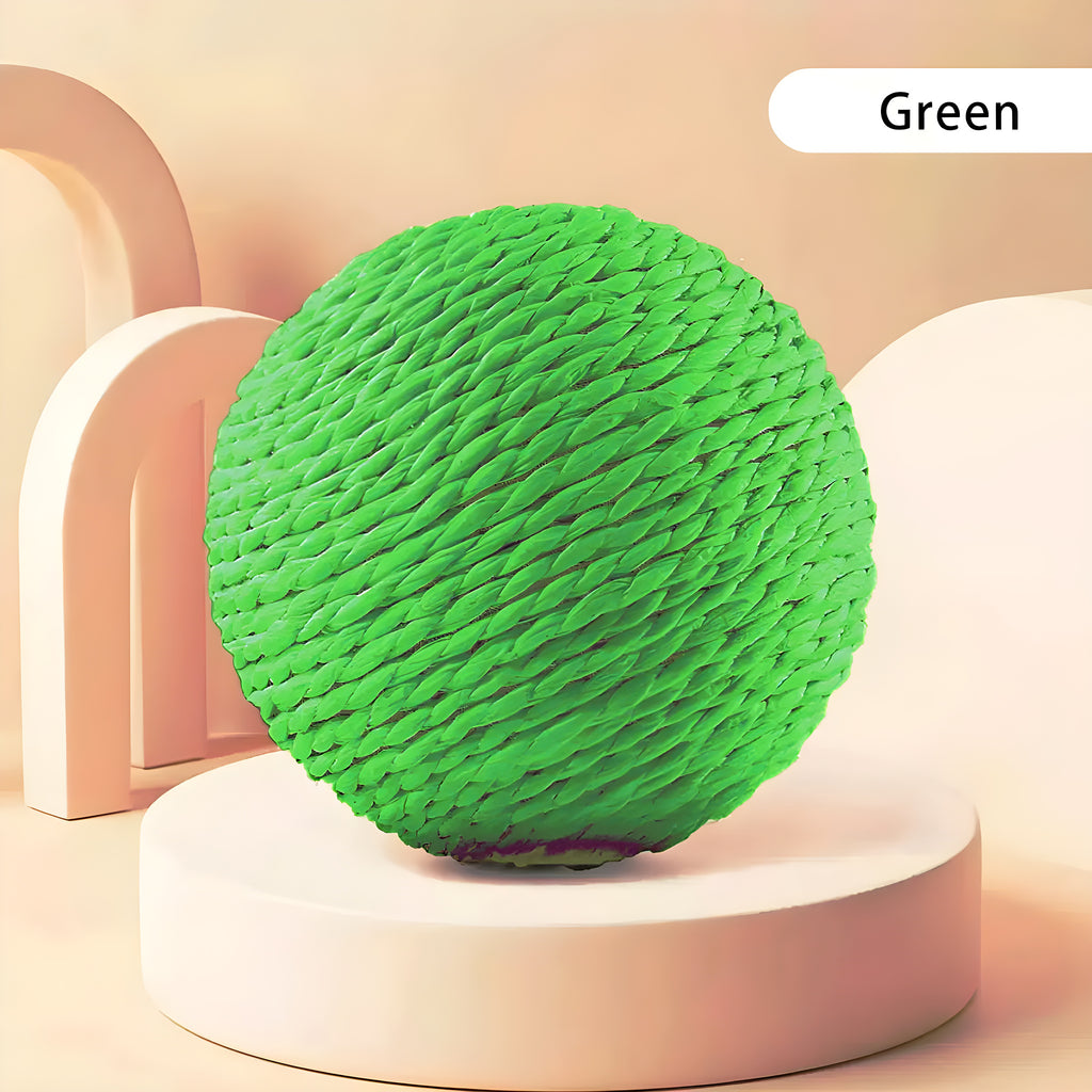 Balle en sisal avec grelot