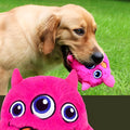 Balle interactive motorisée en peluche Ø19 cm pour chien