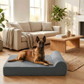 Banquette orthopédique à mémoire de graphène pour chien