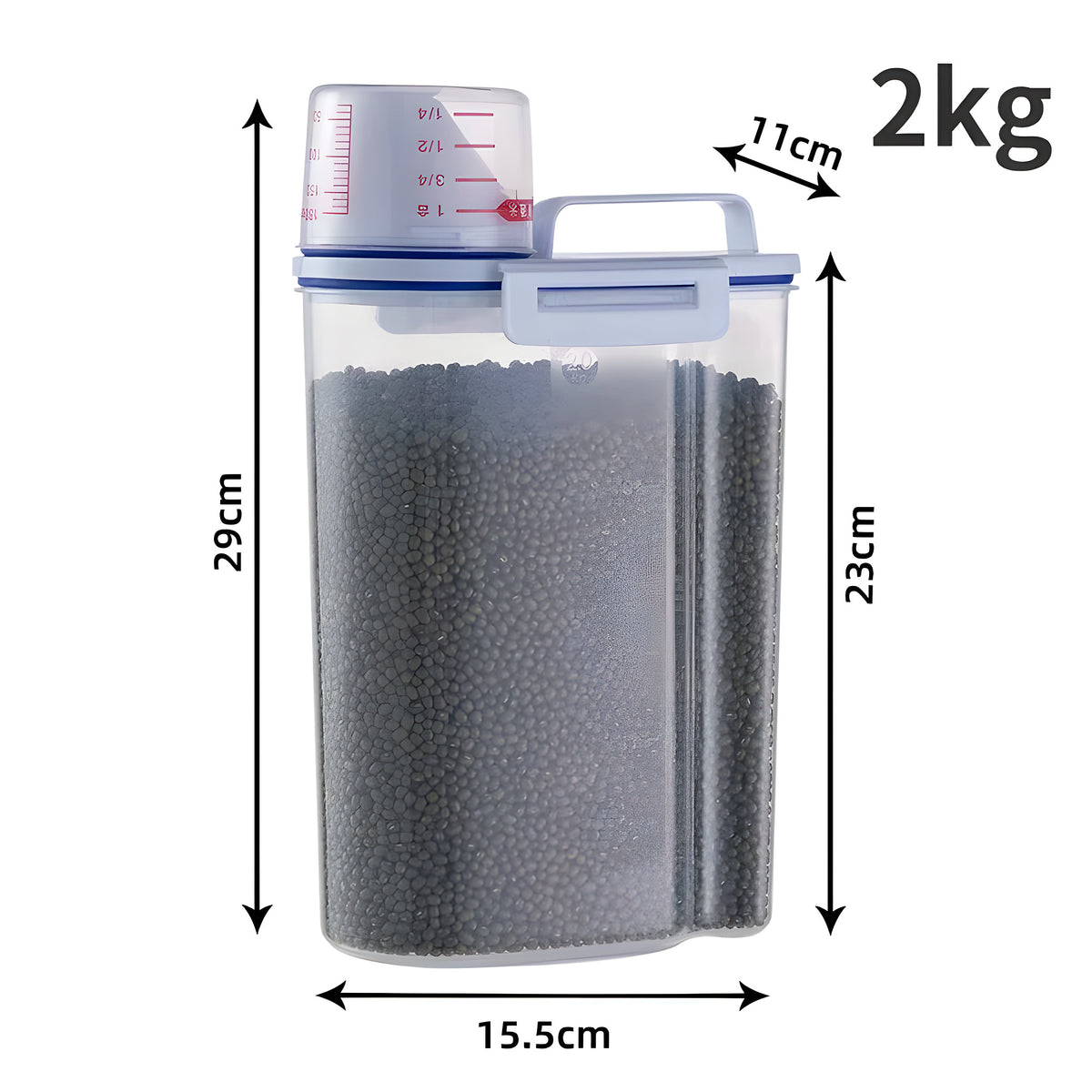 Boîte à croquettes 2 kg