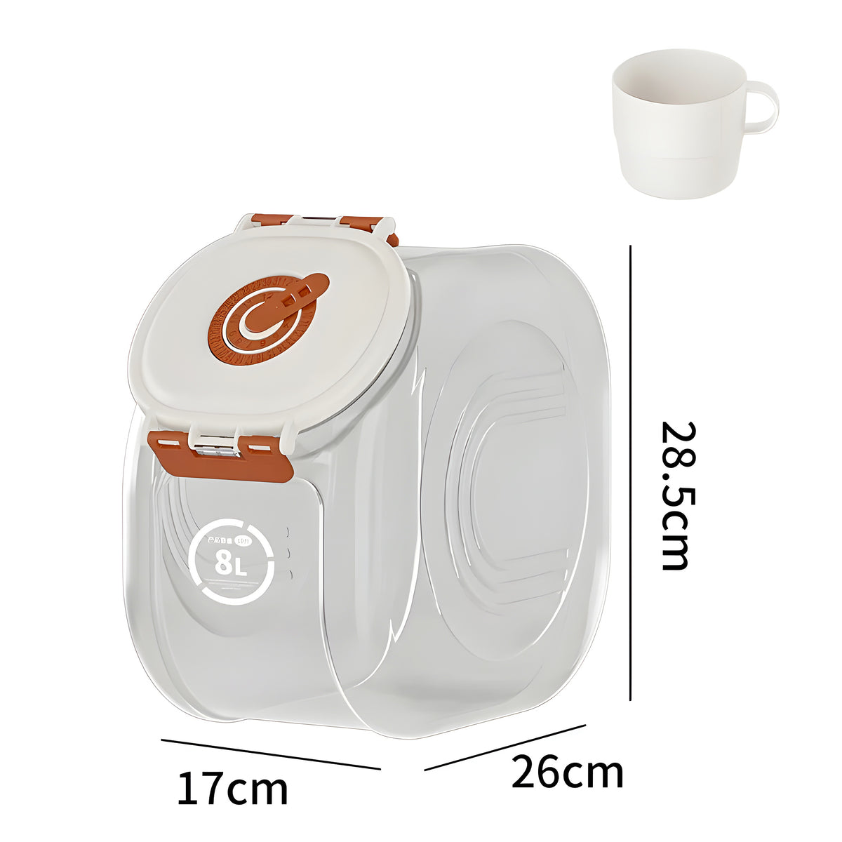 Boîte à croquettes 5-10 kg