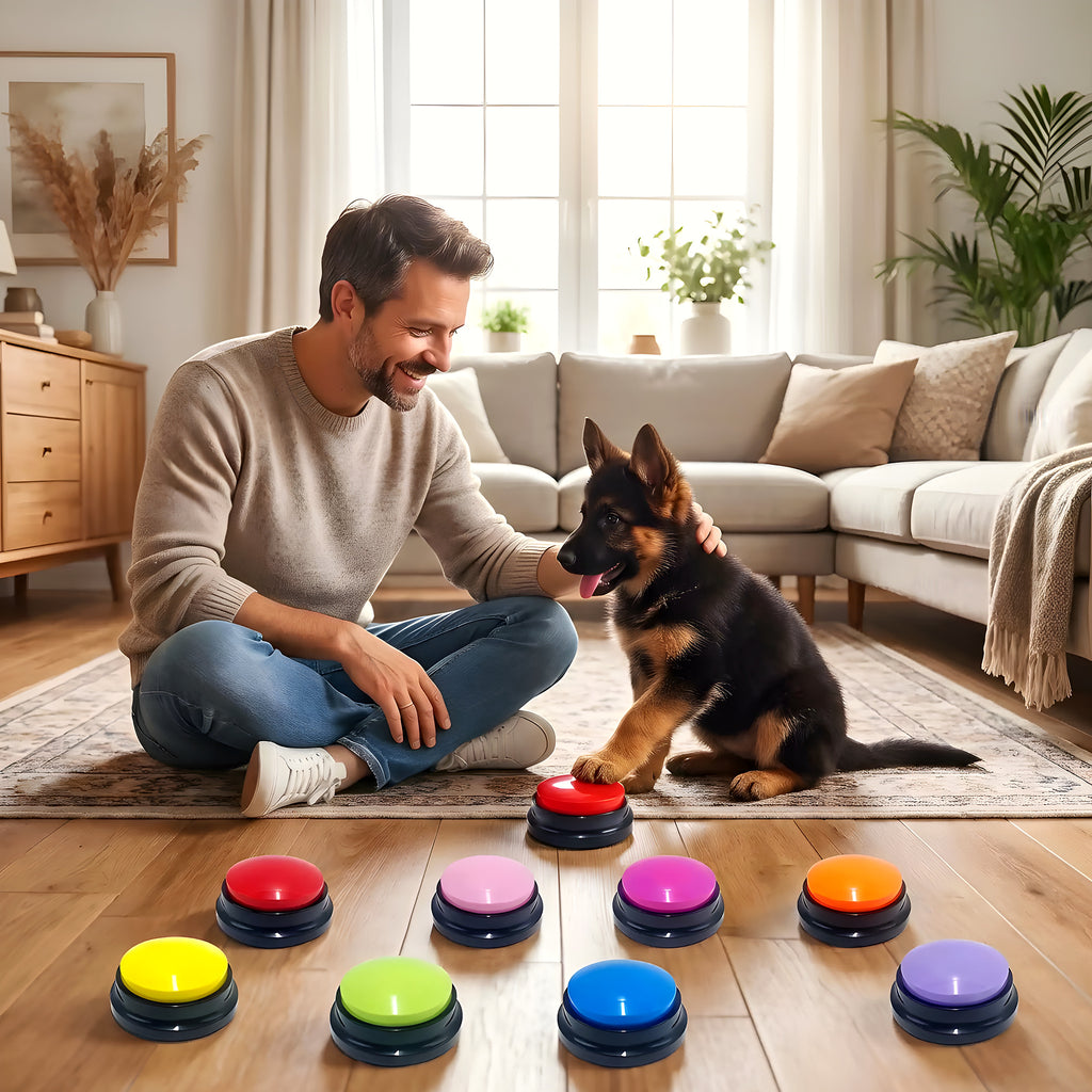 Boutons de communication enregistrables pour chien