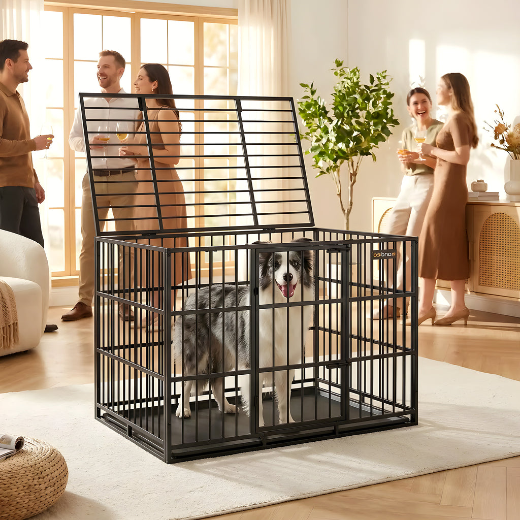 Cage d'intérieur XL 2 portes pour chien de 25 à 40 kg