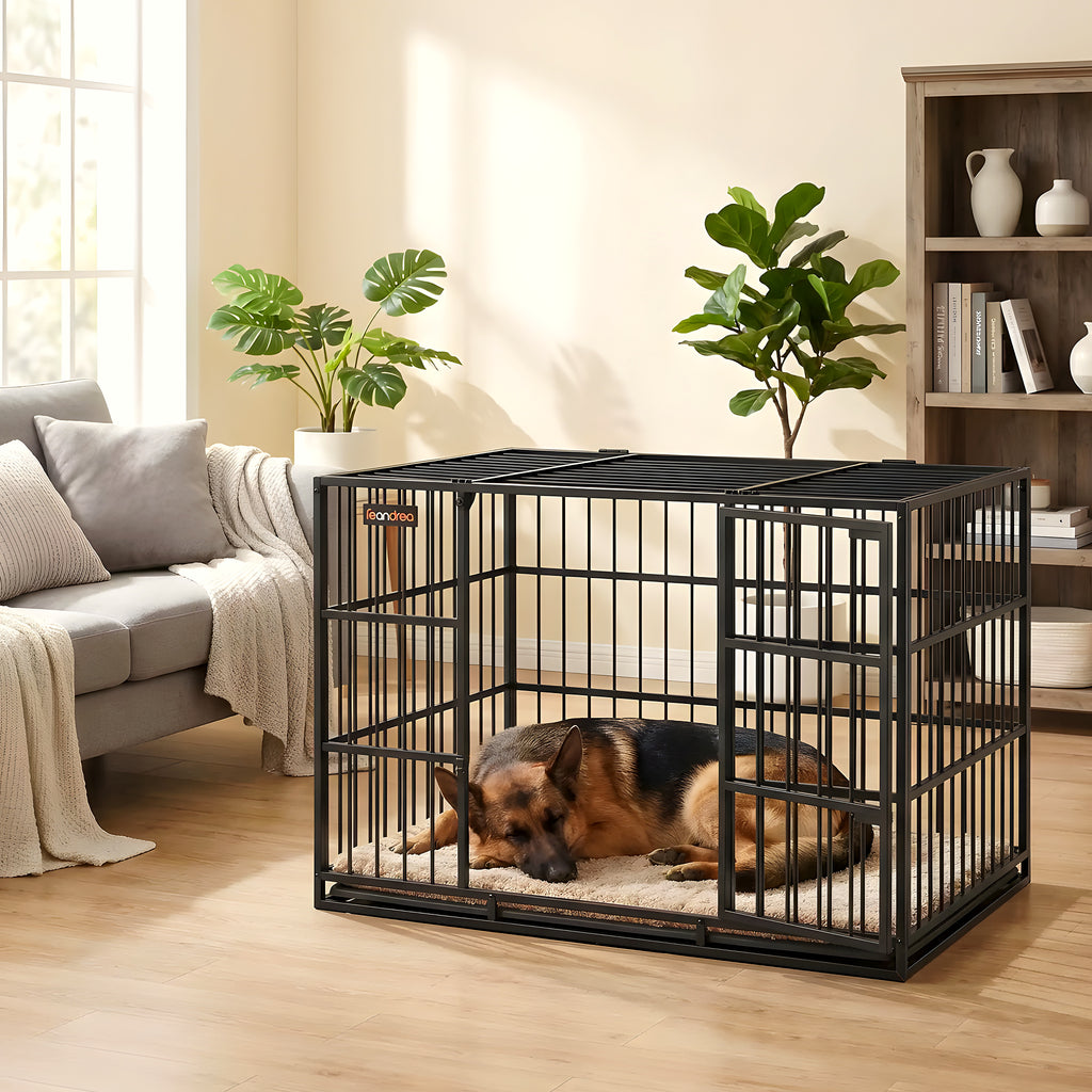 Cage d'intérieur XL 2 portes pour chien de 25 à 40 kg